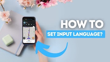 How to set input language on Waze?