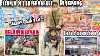 BELANJA DI 3 SUPERMARKET MURAH DI JEPANG | DARI SAYUR SAMPAI PERLENGKAPAN BAYI | TIKATAKI VLOG