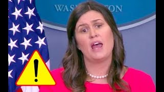 White House Reporter Tries to Highjack Briefing Then Sarah Sanders Calmly Destroys Her
