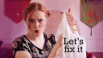 Let’s Mend! ~ Mending and Upcycling my Old Clothes