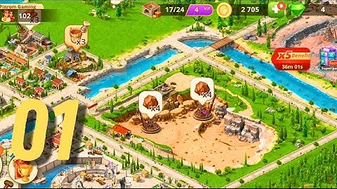 Empire City: Build and Conquer🏛️ Android FULL Gameplay Walkthrough | Best City Builder 2025