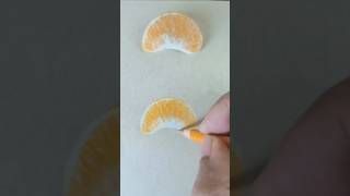 "Unbelievably Real! Hyperrealistic Orange Slice Drawing 🍊" Hyper Realistic Orange Slice Drawing Shorts Art Drawing Hyperrealism Viral