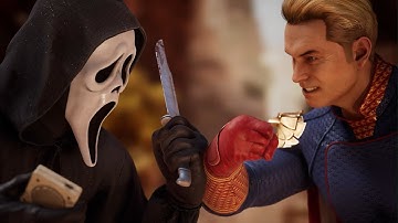 Mortal Kombat 1 - Ghostface vs Homelander | All Intro/Interaction Dialogues
