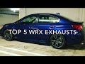 Top 5 Best Subaru WRX Exhausts (2015+ Sound Comparison) Grimmspeed, ETS, Nameless, Cobb, Invidia