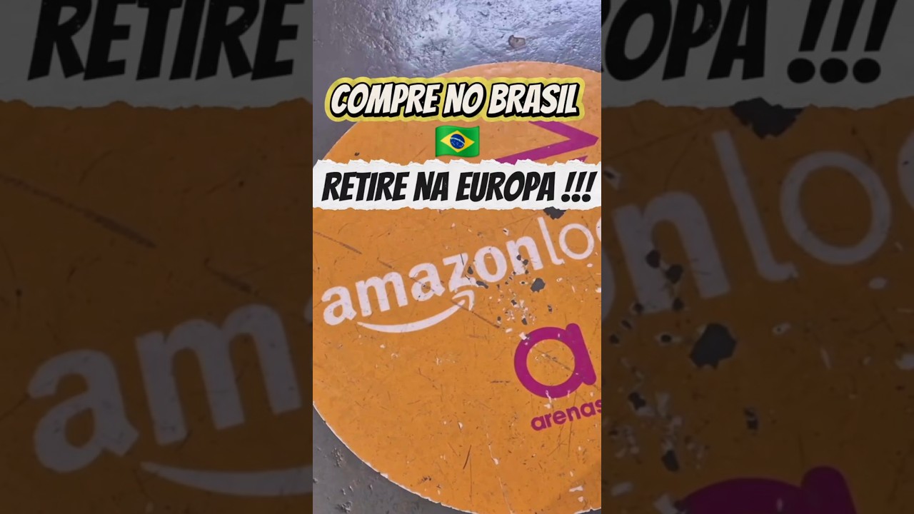 Compras na Europa pela Amazon 