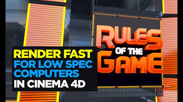 How to Render Faster and Quality in Cinema 4d for real Projects - C4D Environment Reflection tricks