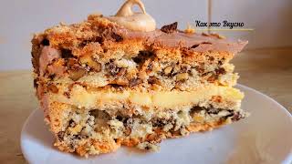  Рецепт Киевского торта  Крем Шарлот  Kiev Cake Recipe cake recipes