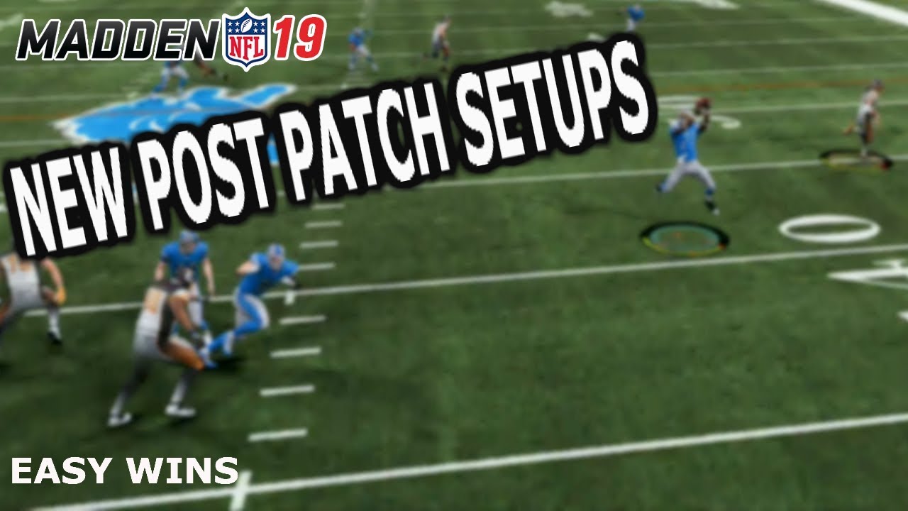 POST PATCH DEFENSE ADJUSTMENTS:: EASY MADDEN 19 LOCKDOWN DEFENSE-MADDEN 19 GAMEPLAY TIPS
