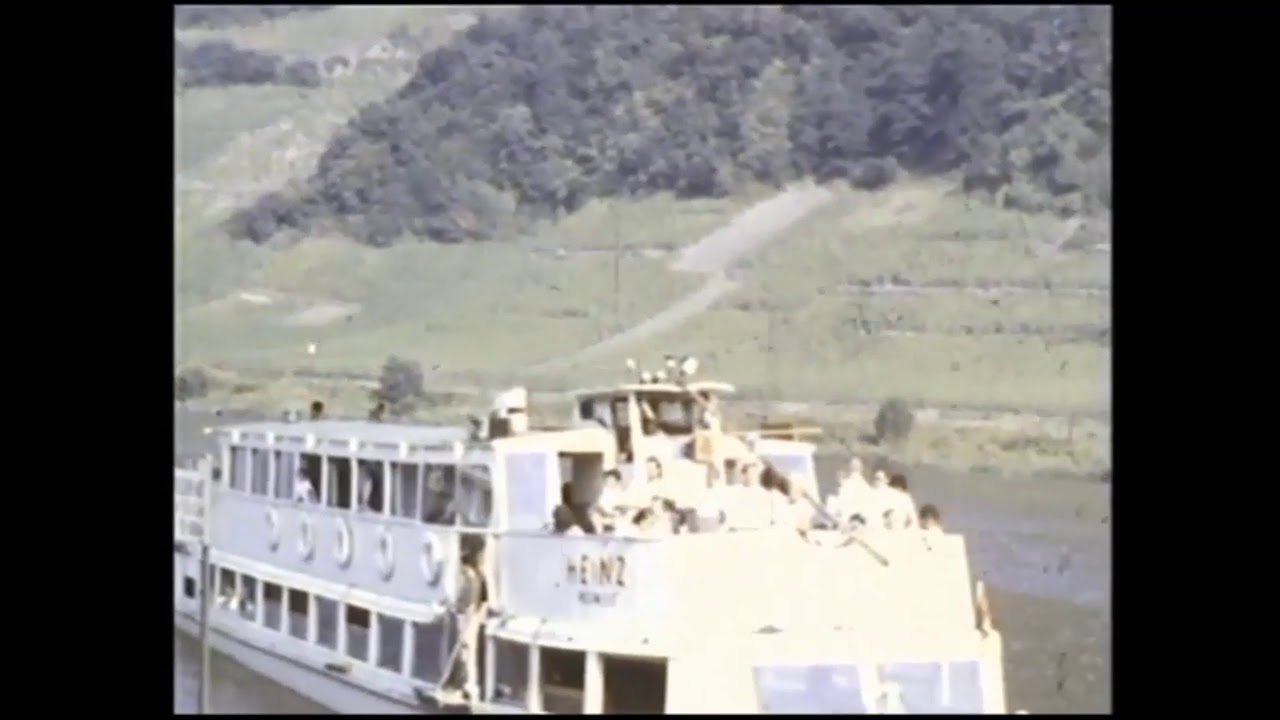 Moselfest Winningen Mosel 60er Jahre Ankunft Besucher