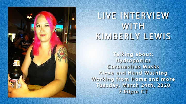 Live Interview with Kimberly Lewis