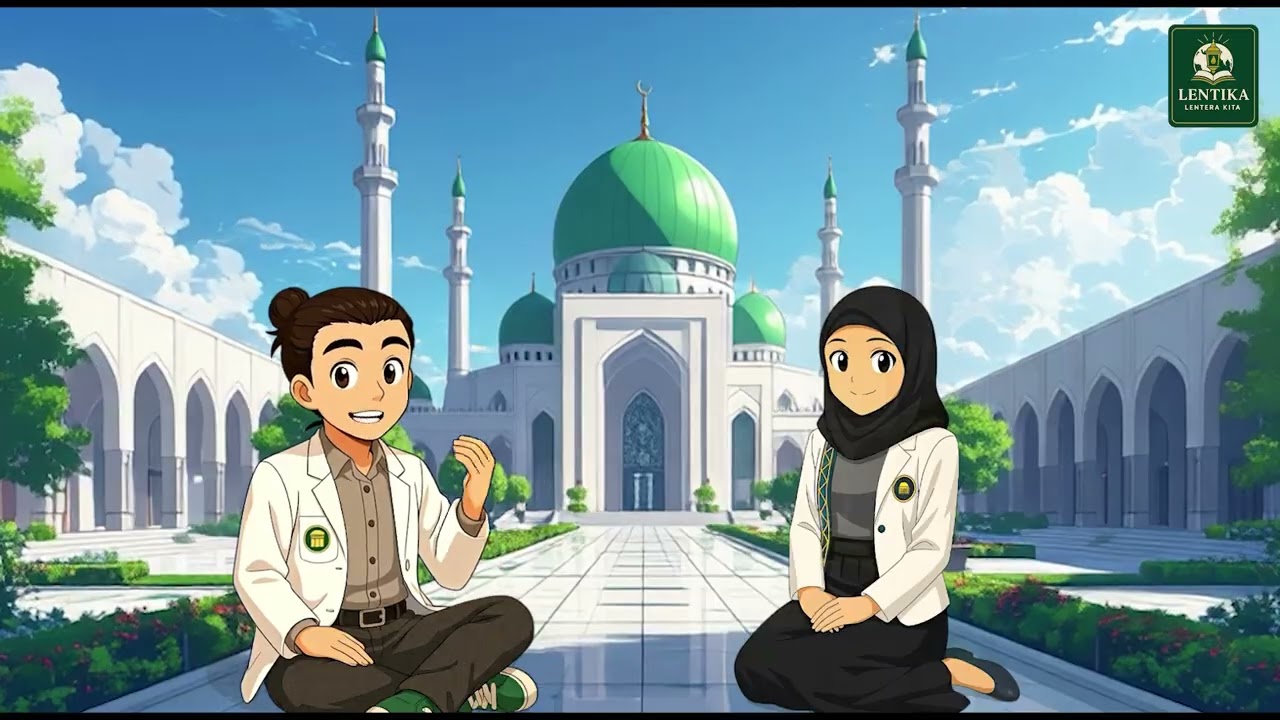 Hari Santri 22 Oktober | Ilmu, Adab, Khidmah | Animasi Alen & Tika | LENTIKA