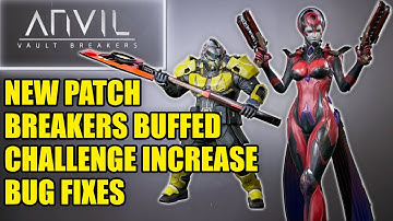 ANVIL Vault Breakers: NEW UPDATE Is Here, Breakers Buffed, Season Challenge Increased & Bugs Fixes