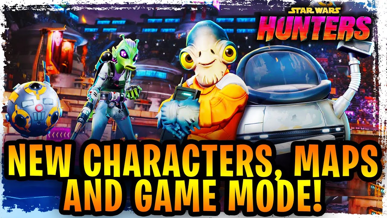 galaxy of heroes  2022  BIG UPDATE! New Characters, Game Mode, Maps in Star Wars: Hunters Skora, Sprocket, Huttball Gameplay