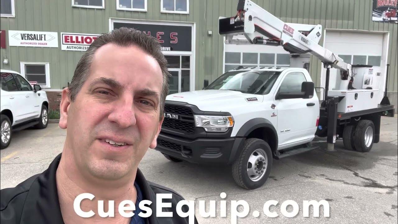2022 Ram 5500 4WD 45' Bucket Truck For Sale YouTube