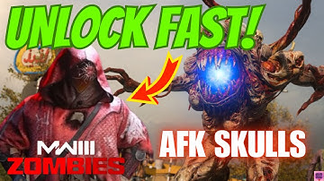 HOW TO GET 200 MIMIC SKULLS FAST in MW3 ZOMBIES (MIMIC RESPAWN GLITCH + UNLOCK KILLSHOT WHILE AFK)