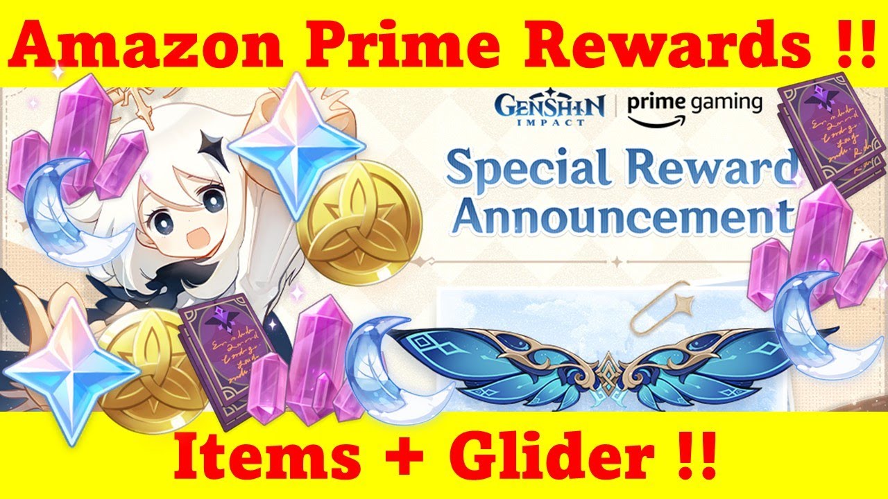 Genshin Impact: Prime Gaming Rewards
