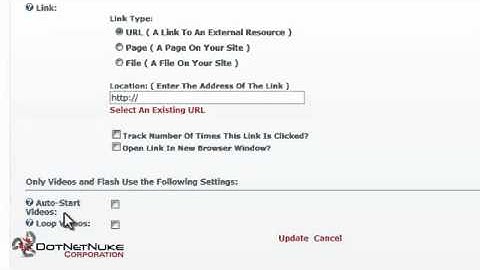 DotNetNuke Media Module- How to Add Video or Music to Your Site (5 of 5 in the series) on Vimeo.mp4