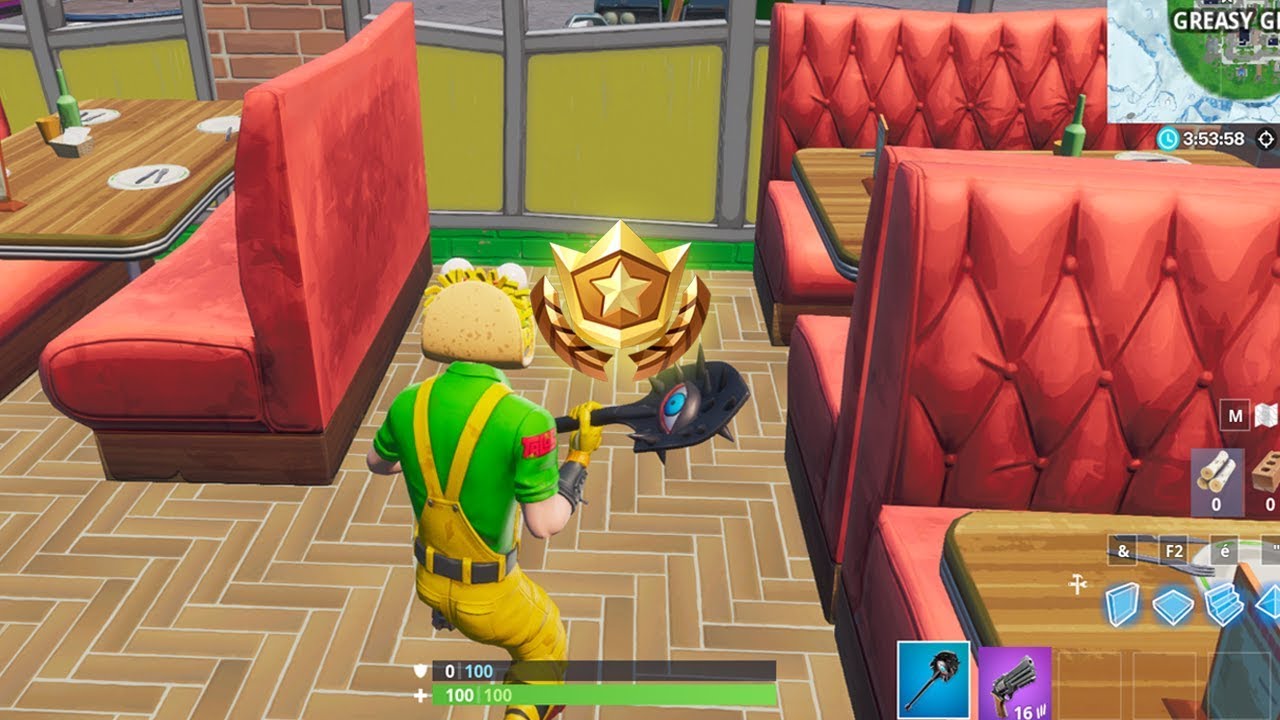 Fortnite Emplacement De Létoile Cachée Semaine 7 Saison