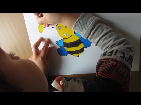 Video: Come Disegnare Un'ape