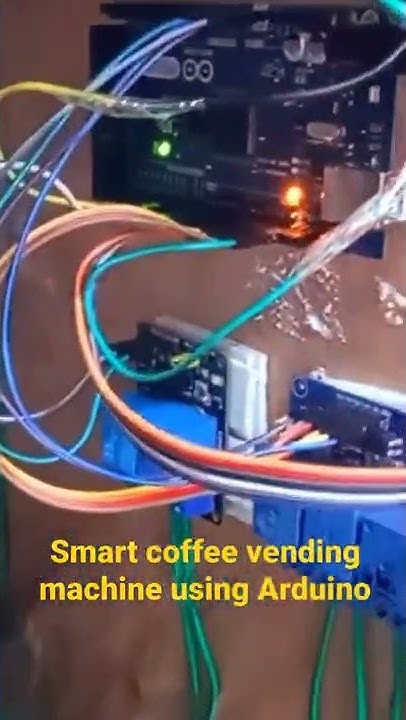 Smart coffee vending machine using Arduino - YouTube