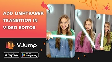 Lightsaber Transitions Decoded: Mastering the TikTok Universe with VJump Video Editor