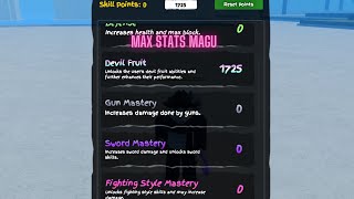 [GPO] MAX STATS MAGU/STATS CAP