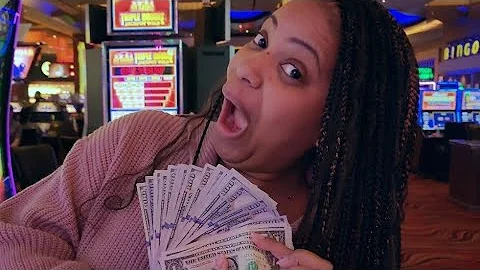 She Won Huge On A Slot Machine She's Never Played Before!!