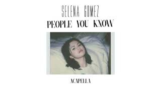 Hey guys - here's my version of the people you know acapella from
selena gomez' rare album!! leave a comment below theres an
instrumental or you'...