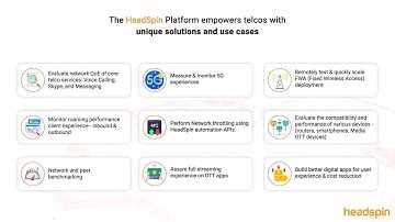 Optimizing Telco App Performance with HeadSpin