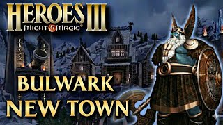 Heroes 3 Hota New Town Bulwark - Quick First Look Theme, Skill, Units