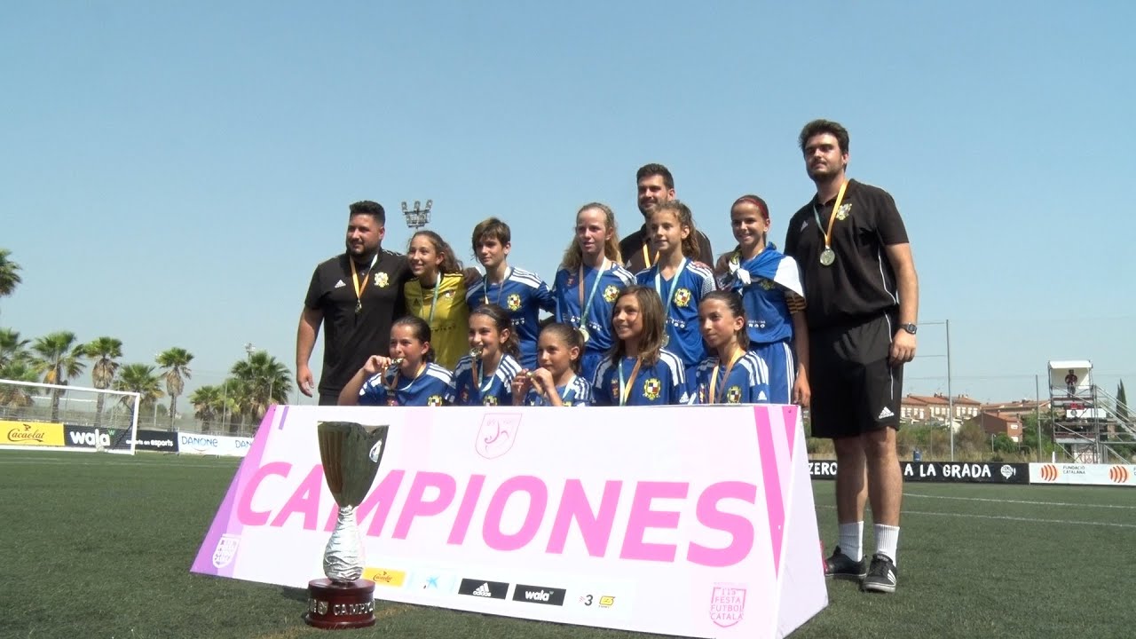 Final Copa Catalunya Aleví Femeni CF Igualada - CE Sant Gabriel
