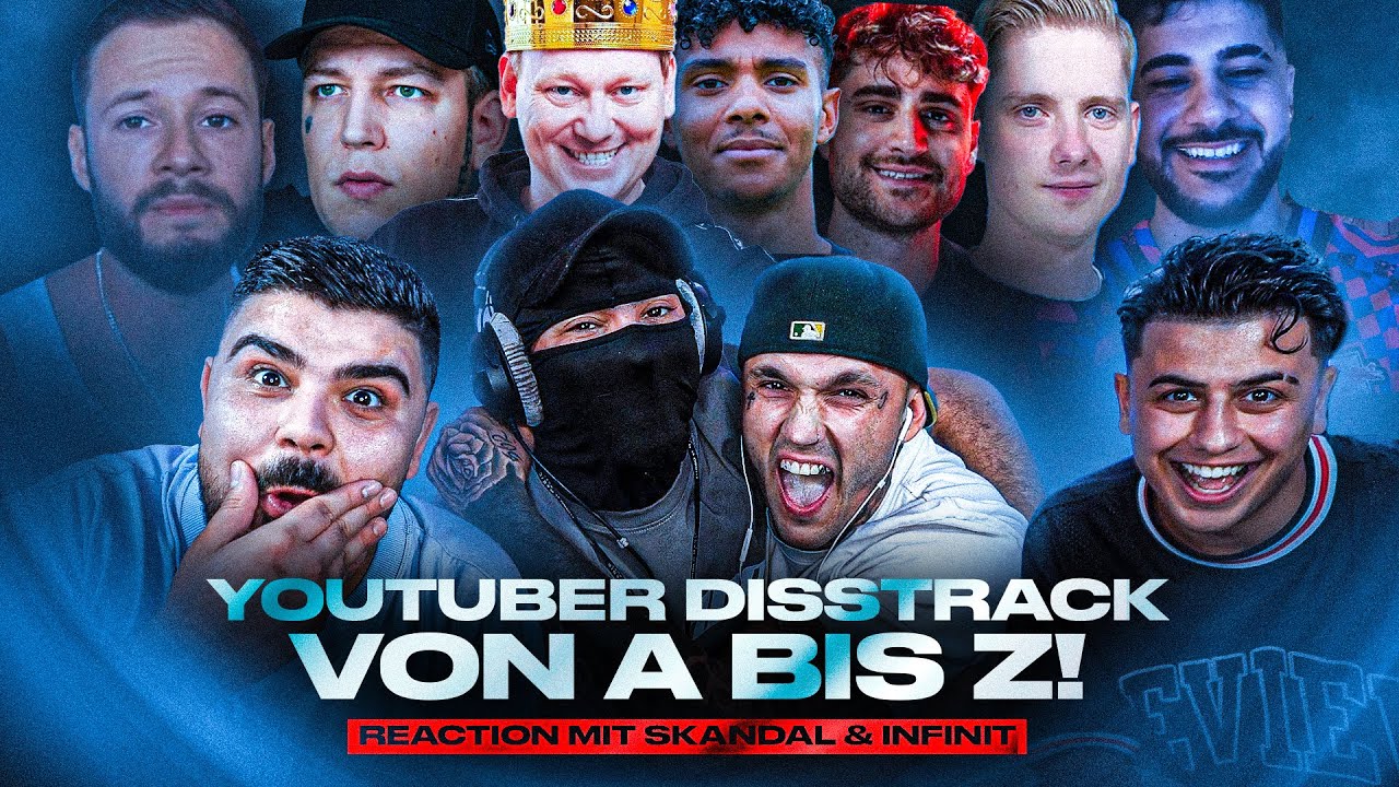 ICON 5 KÜNSTLER DISSEN YOUTUBER 😂 “NICHT WIE SIE“ | Reaction mit Skandal & Infinit