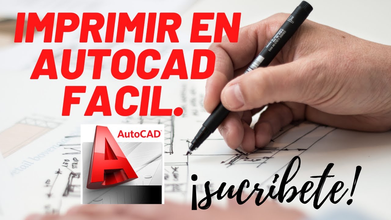Como Imprimir En Autocad Con Escala YouTube
