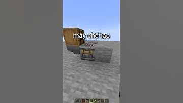 Cách làm máy chế tạo tự động các khối khoáng sản