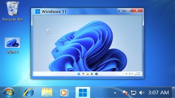 Can Windows 11 run inside Windows 7?