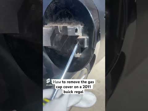 How to remove the gas cap cover on a 2011 buick regal #2011  #buick #buickregal #removal