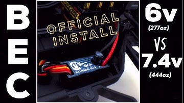 Official BEC install - Arrma RC - Weak Steering Solutions HERE!