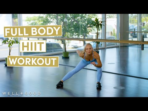 10 Minute Full Body HIIT Workout | Trainer of the Month Club | Well+Good