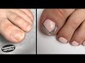Педикюр/ Геометрия на ногтях/ Обработка стопы
