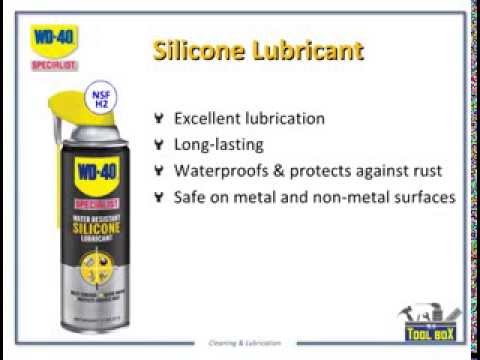 WD-40 Specialist Silicone Features and Benefits 