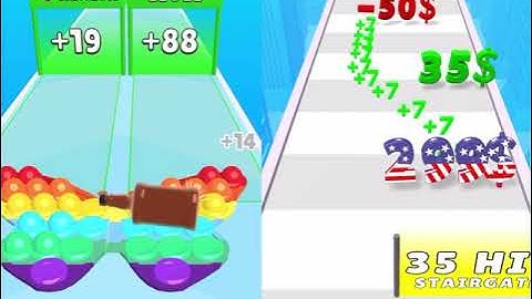 Fragile Roll 3D VS Number Run - All Levels Speed RunGameplay Android iOS 