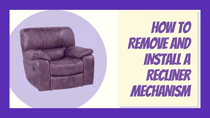 How To Repair Your Power Recliner: Replacing a Power Recliner Mechanism