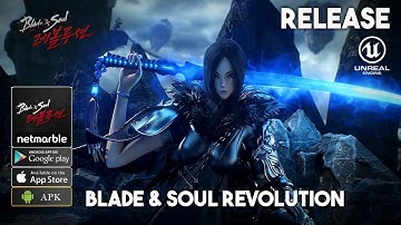 BLADE AND SOUL REVOLUTION Walkthrough Gameplay Part 1- INTRO Level 1 to Level 17