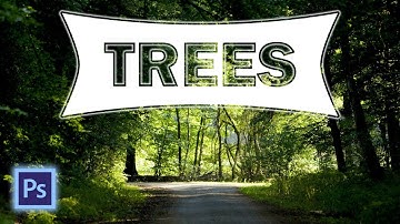 How to Create Cutout Text Effect on ANY shape in Photoshop| tutorial