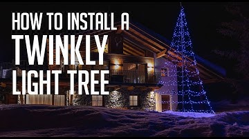 How to Install Your Twinkly Light Tree