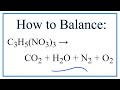 Balancing Chemical Equations Concepts