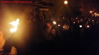 Procession of the candles. Almodena. Vila Real. Portugal. 2017 September 07. FullHD 1080p