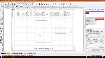 RDWorks Software Basics of Exporting Designs (Part 2) Import and Export Mini-Series