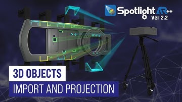 Project 3D Elements and CAD with Spotlight AR++ 2.2