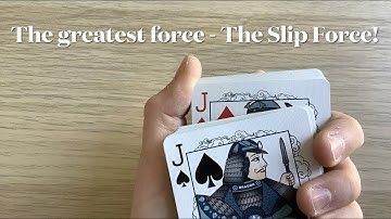 The greatest force | The slip Force - BeginnerCardTricks